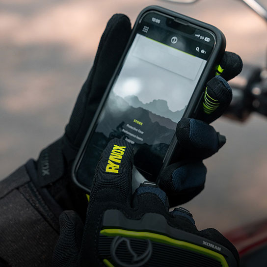 Rynox Helium GT 2 Riding Gloves Touch Compatible